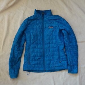 Patagonia Nano Puff, Blue, women's small